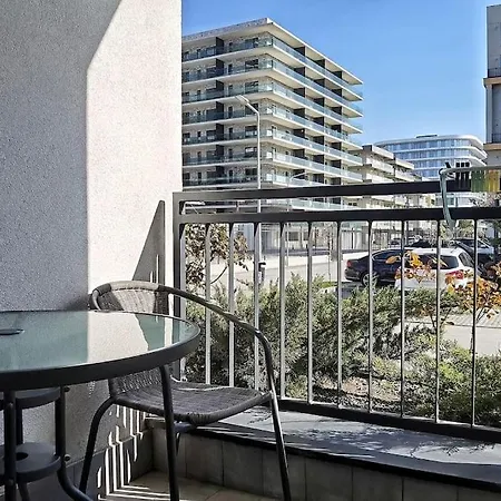 아파트 Sun And Sea Apartments Onix Blue Mamaia Nord *